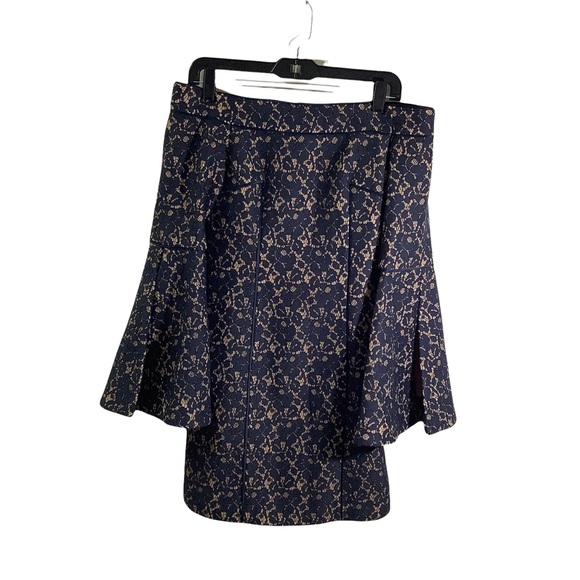 KEEPSAKE the Label Dresses & Skirts - Keepsake The Label Off Shoulder Lace Bell Sleeve Mini Dress Size XS